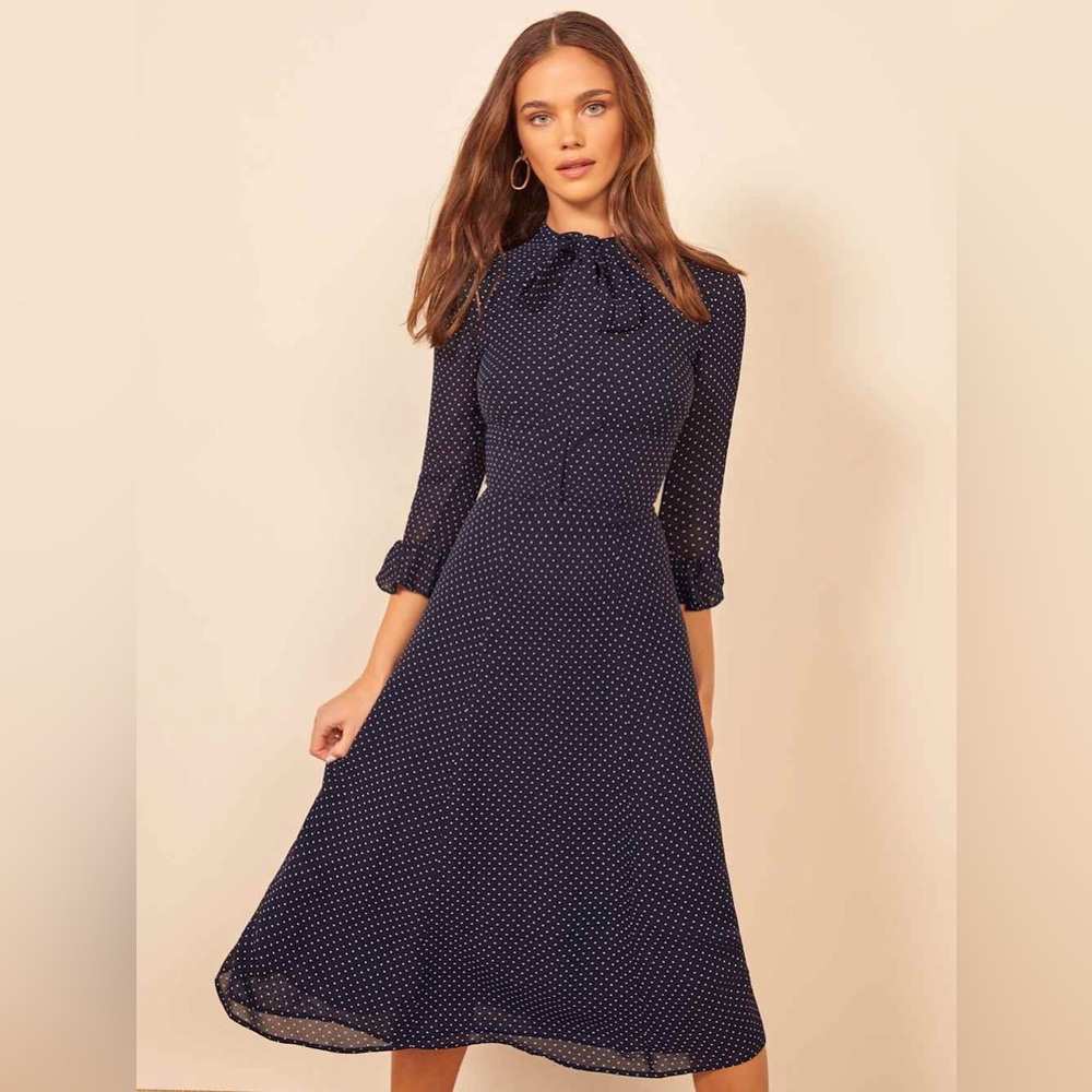 Reformation Castel Midi Dress